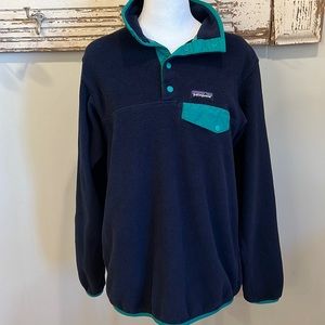 Patagonia Synchilla snap fleece pullover size L